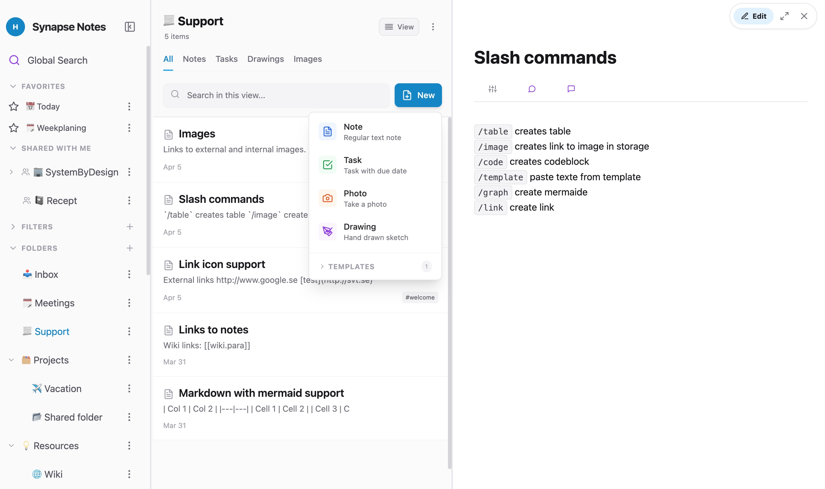 AI Features in Synapse